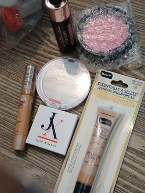 Makeup Lot with Just Ximena Compact & Neutral Shades